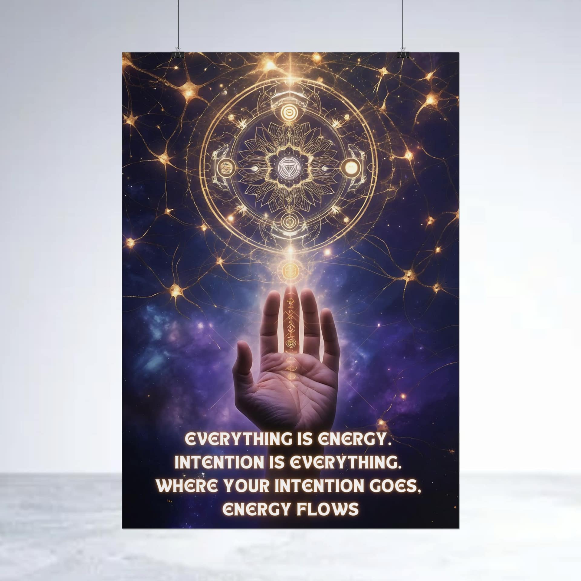 Energy Intention Flow – Manifestation Wall Art - Image 4