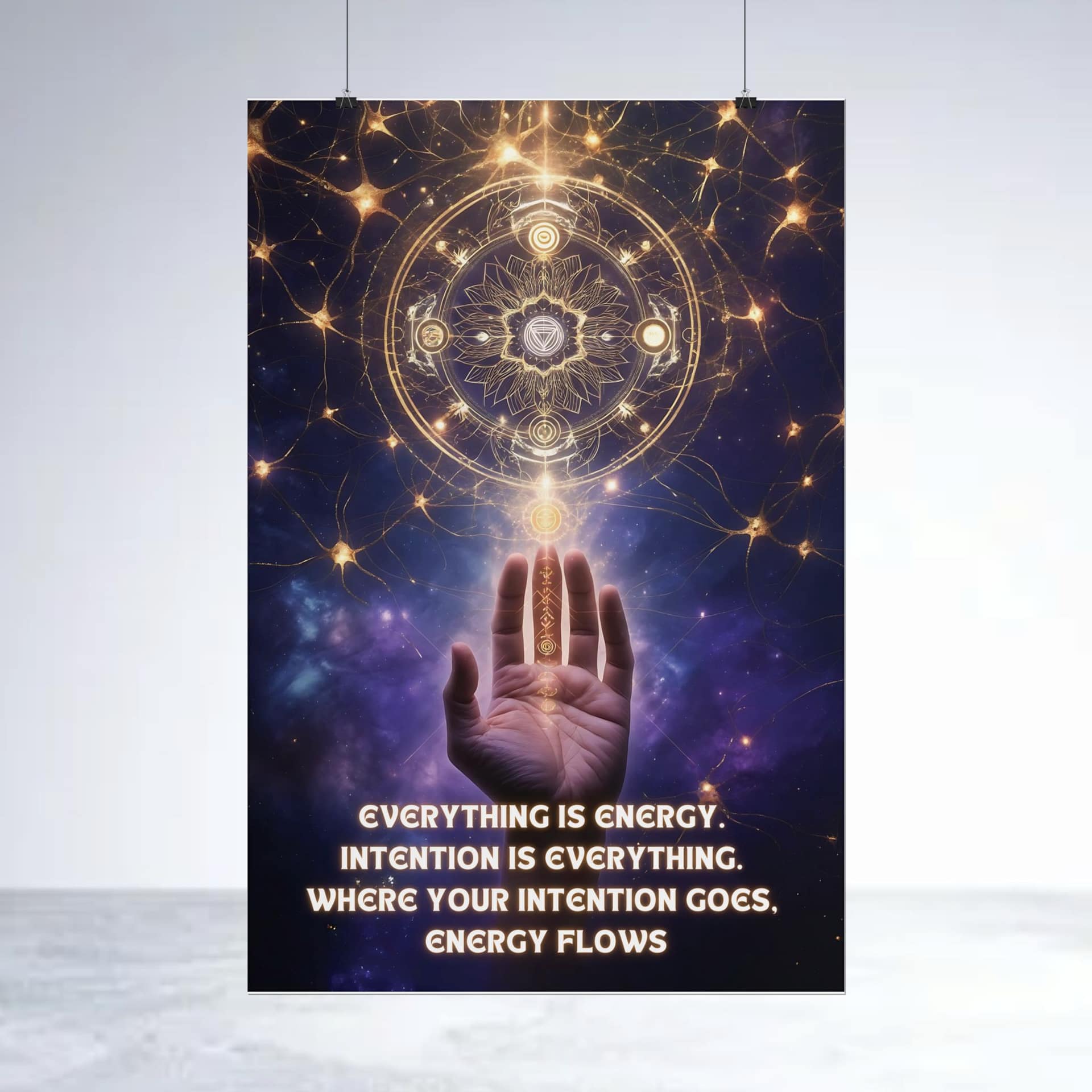 Energy Intention Flow – Manifestation Wall Art - Image 3