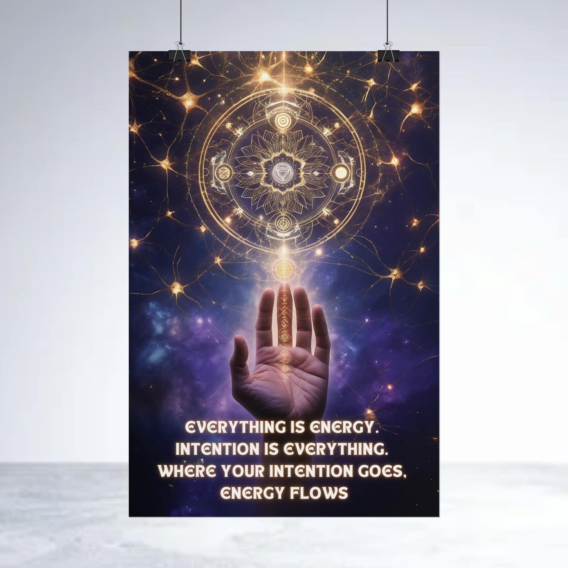 Energy Intention Flow – Manifestation Wall Art - Image 7