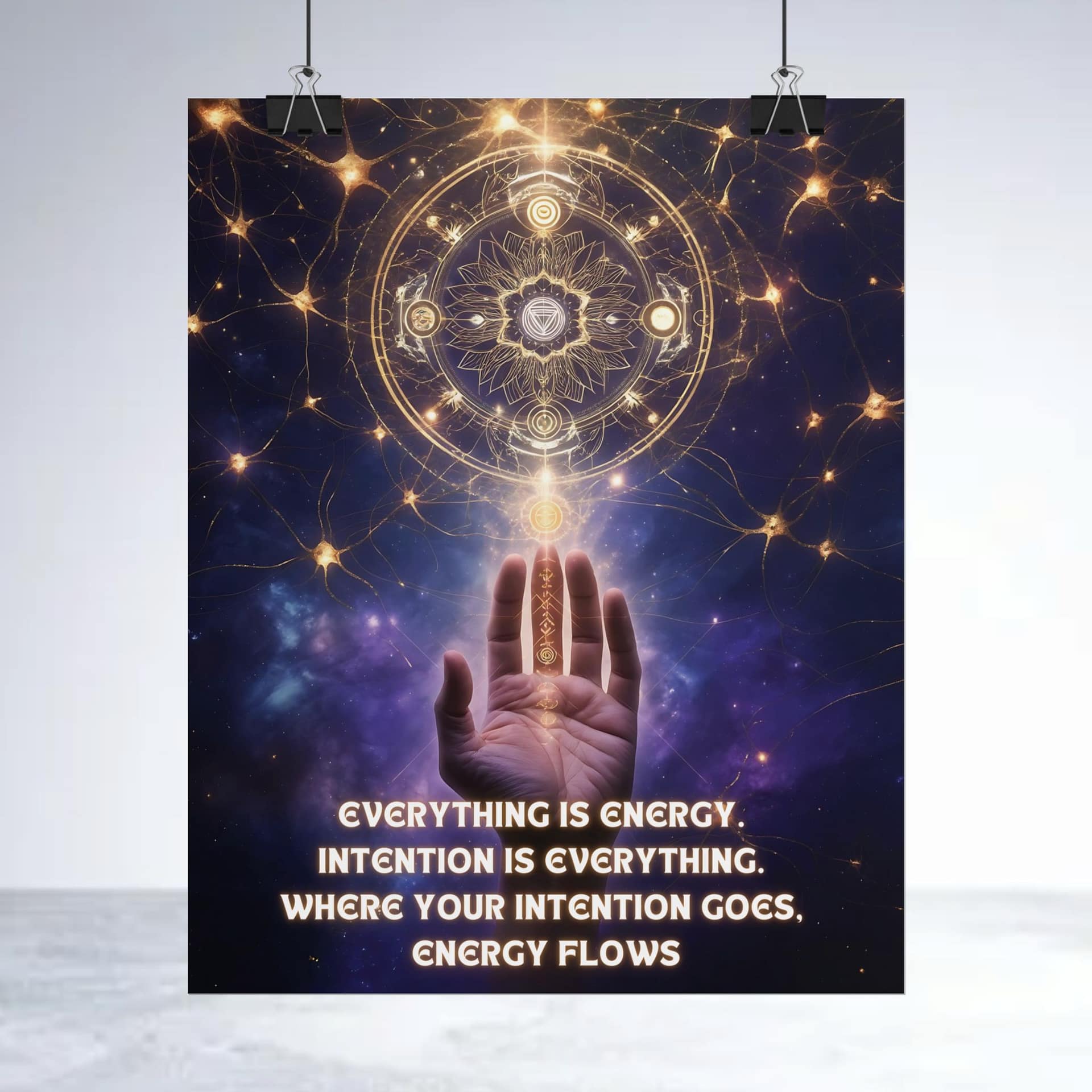 Energy Intention Flow – Manifestation Wall Art - Image 5
